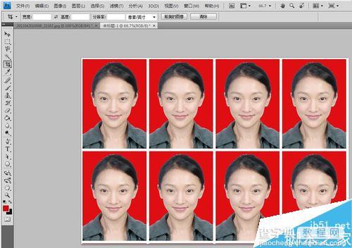 用PS制作1寸证件照方法介绍14