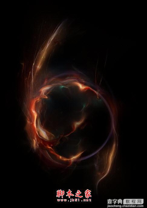 Photoshop设计制作一个奇幻的太空漩涡15