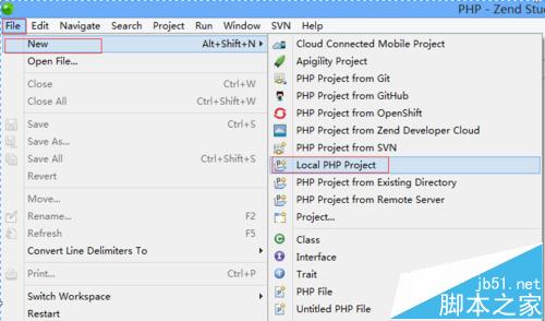 Zend Studio怎么导入本地项目?Zend Studio导入PHP工程的教程1