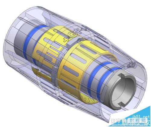 UG 9.0中怎么查看三维图内部?1