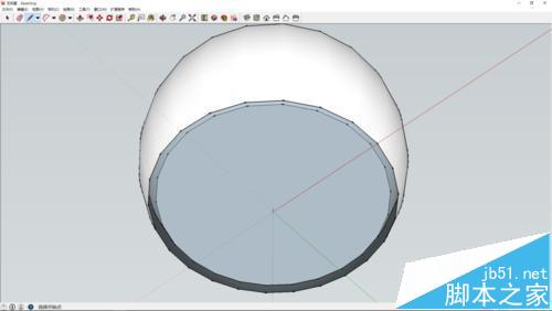 sketchup怎么画一个小功夫茶杯?8