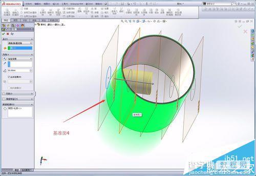 Solidworks怎么在曲面上拉伸? solidworks曲面拉伸的实例教程21