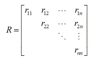 MathType中怎么编辑三角矩阵?1