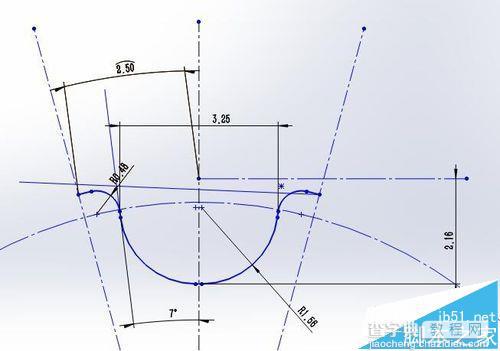 solidworks怎么画同步带轮? solidworks绘制5M齿型同步带轮的方法8