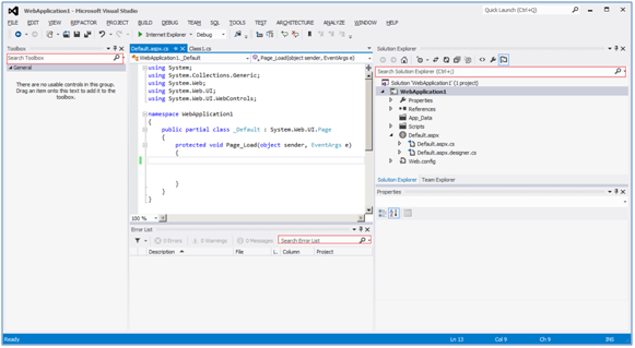 VS2012使用初体验 VS2012与VS2010的区别说明12