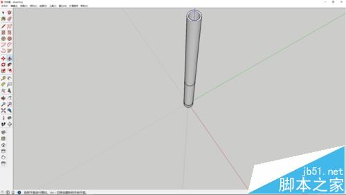 sketchup怎么画自动铅笔模型?7