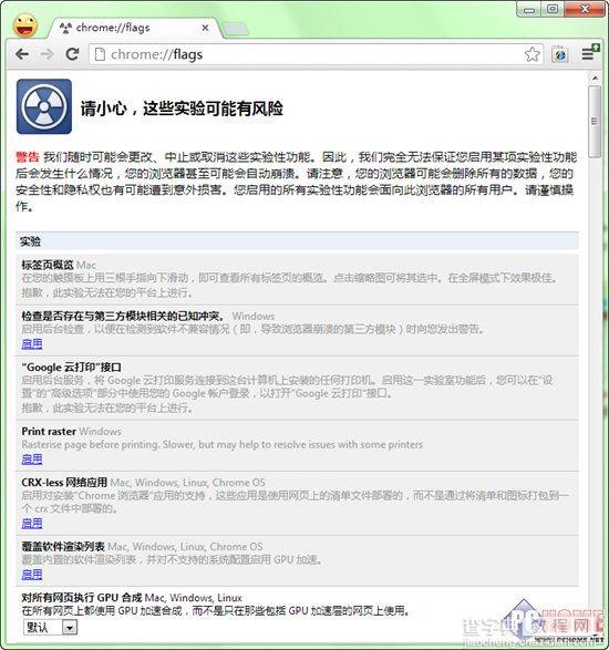 如何开启Firefox、IE等浏览器的隐藏选项2