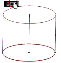 几何画板制作圆柱体的形成动画演示方法1