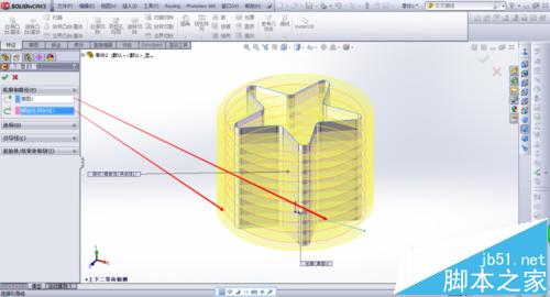 solidworks星形弹簧模型怎么建模?11