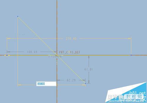 proe两点距离怎么标注尺寸?6