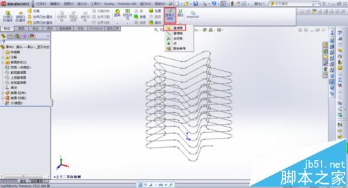 solidworks星形弹簧模型怎么建模?18