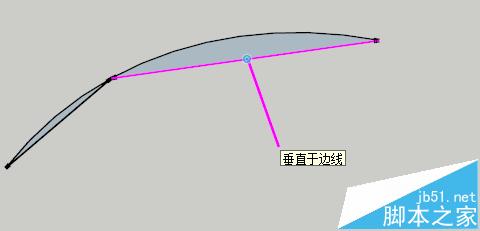 SketchUp怎么找找圆弧的中心点?4