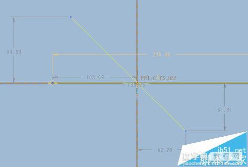 proe两点距离怎么标注尺寸?5