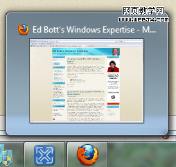 解锁firefox 火狐3.6的Win7任务栏多窗口预览1