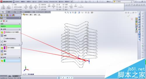 solidworks星形弹簧模型怎么建模?19