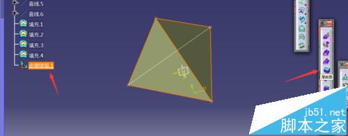 CATIA怎么画正四棱锥的图形?18