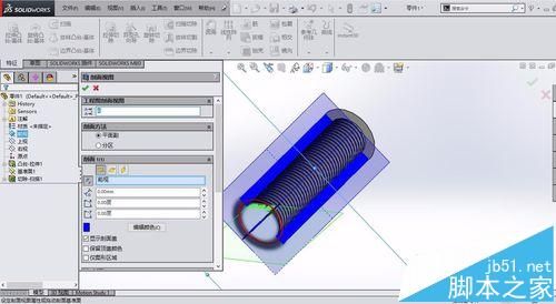 solidworks内螺纹怎么画? solidworks绘制螺纹的教程11