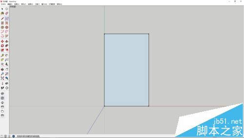 sketchup手绘线绘制不规则图形怎么建模?3