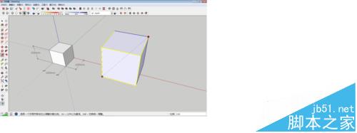 Sketchup缩放工具有什么作用?2