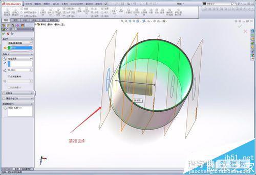 Solidworks怎么在曲面上拉伸? solidworks曲面拉伸的实例教程22