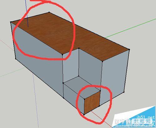 SketchUp草图大师怎么填充材质填充?6