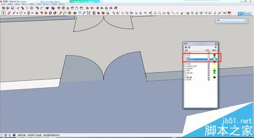 SketchUp图纸导图cad后有破面不能完全显示怎么办?8