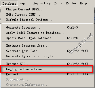 PowerDesigner 建立与数据库的连接以便生成数据库和从数据库生成到PD中(Oracle 10G版)1