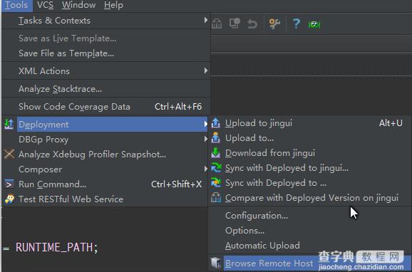 webstorm/phpstorm配置连接ftp快速进行文件比较(上传下载/同步)操作8