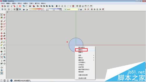 SketchUp怎么绘制三维球体模型?3