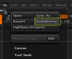 ZBrush保存历史记录太多导致文件很大该怎么办?4