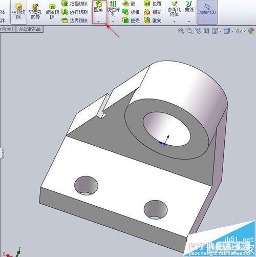 SolidWorks怎么创建支架模型?26