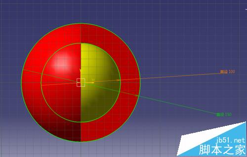 CATIA怎么绘制球体剖面?13