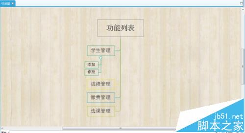 XMind怎么设计学生管理系统的流程?7