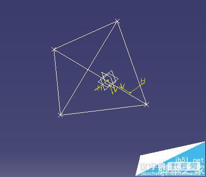 CATIA怎么画正四棱锥的图形?13