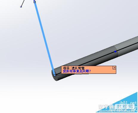 solidworks配管不能自动生成弯管出现错误提示遗失弯管该怎么办?9