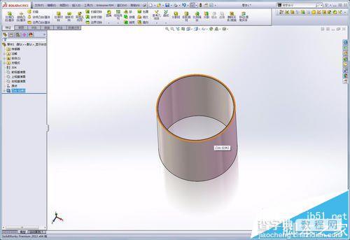 Solidworks怎么在曲面上拉伸? solidworks曲面拉伸的实例教程2