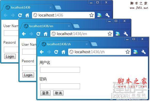 ASP.NET MVC实现功能：通过URL路由实现对多语言的支持1