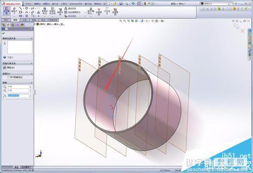 Solidworks怎么在曲面上拉伸? solidworks曲面拉伸的实例教程9