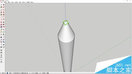 sketchup怎么画自动铅笔模型?10