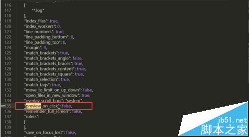 SublimeText怎么取消文件点击预览功能?4