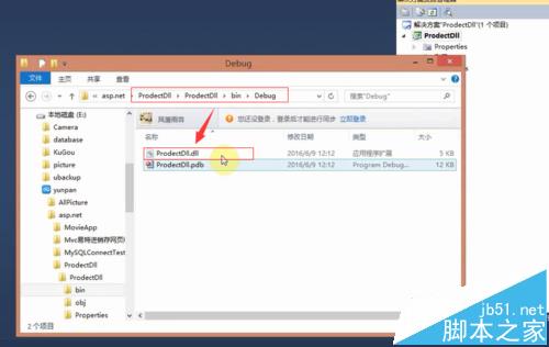 visual studio怎么没将项目打包生成dll文件?6