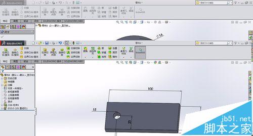 solidworks怎么使用数方程设计动态特征?1