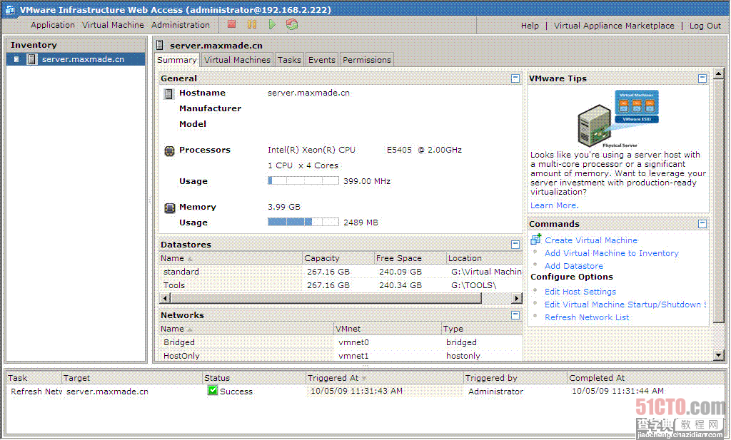 VMware Server 2.0.2 使用教程及安装方法[图文]2