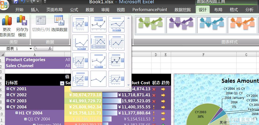 使用 Excel Services ，结合 Analysis Services 在 SharePoint 中发布报表34