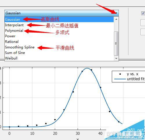 matlab如何实现曲线拟合? matlab做曲线拟合的教程7