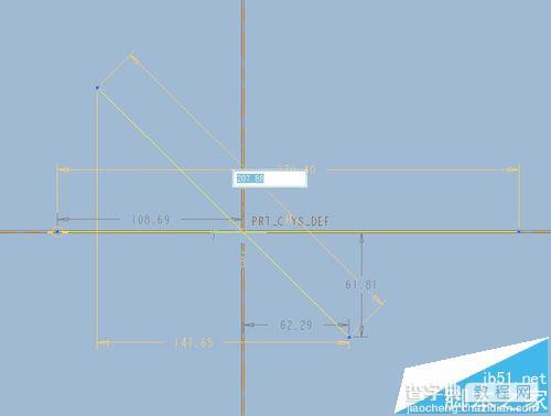 proe两点距离怎么标注尺寸?7