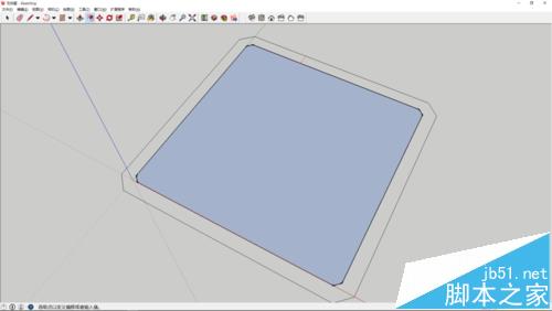 sketchup怎么哈模块型置物架书架模型?4