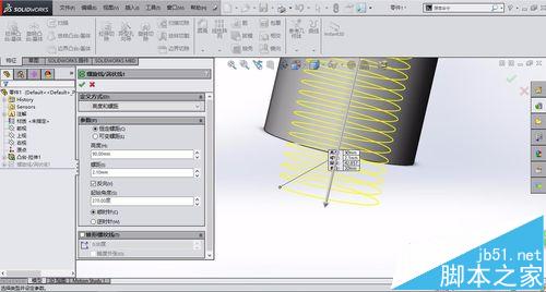 solidworks内螺纹怎么画? solidworks绘制螺纹的教程6