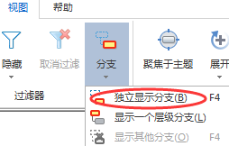 MindManager思维导图怎么实用聚焦于主题功能?2