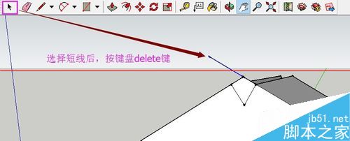 SketchUp绘图软件怎么绘制3D小房子？9